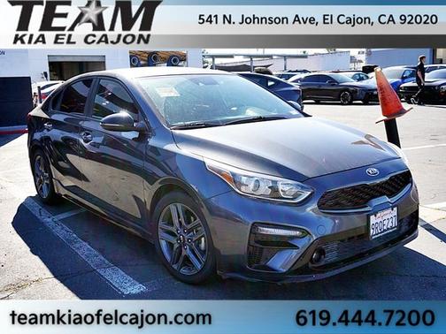 Gray 2021 Kia Forte GT-Line