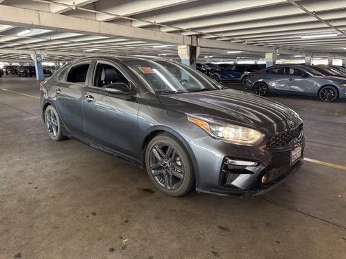 Gray 2021 Kia Forte GT-Line
