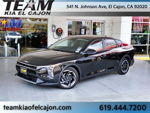 Aurora Black 2025 Kia K4 EX