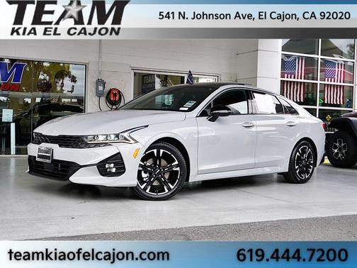Gray 2024 Kia K5 GT-Line