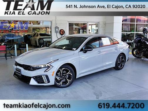 Gray 2025 Kia K5 GT-Line