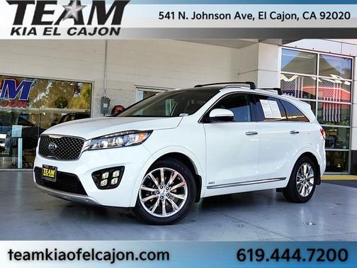 Snow White Pearl 2017 Kia Sorento SX Limited