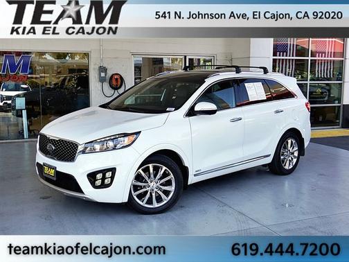 Snow White Pearl 2017 Kia Sorento SX Limited