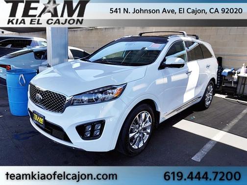 Snow White Pearl 2017 Kia Sorento SX Limited
