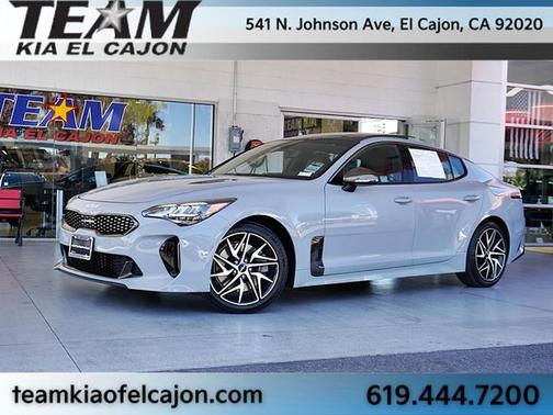 Ceramic White 2023 Kia Stinger GT-Line