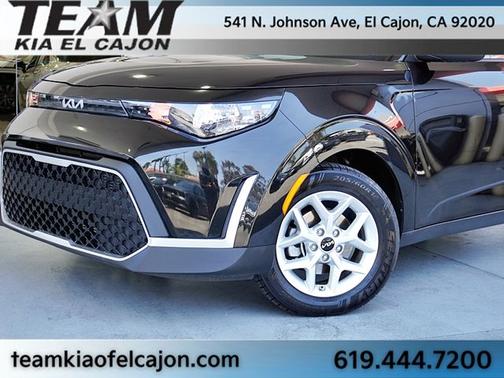 Black 2023 Kia Soul LX