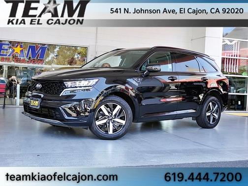 Ebony Black 2021 Kia Sorento S