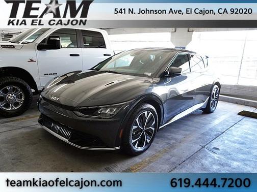 Gray 2023 Kia EV6 Wind