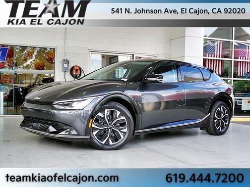 Gray 2023 Kia EV6 Wind