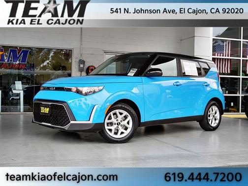 Surf Blue 2023 Kia Soul S