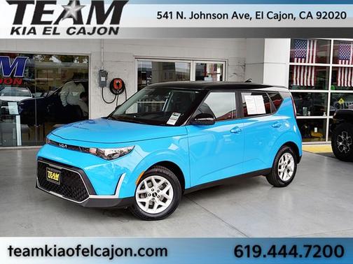 Surf Blue 2023 Kia Soul S