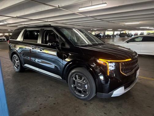 Aurora Black 2025 Kia Carnival Hybrid EX