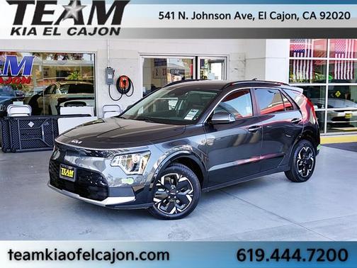 Graphite Gray 2023 Kia Niro EV Wind