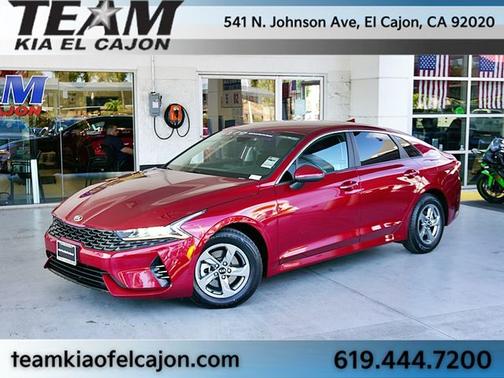 Passion Red 2021 Kia K5 LXS