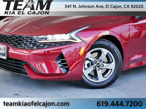 Passion Red 2021 Kia K5 LXS