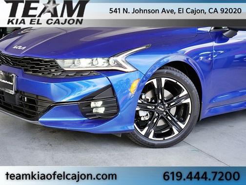 Sapphire Blue 2024 Kia K5 GT-Line