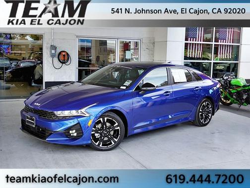Sapphire Blue 2024 Kia K5 GT-Line