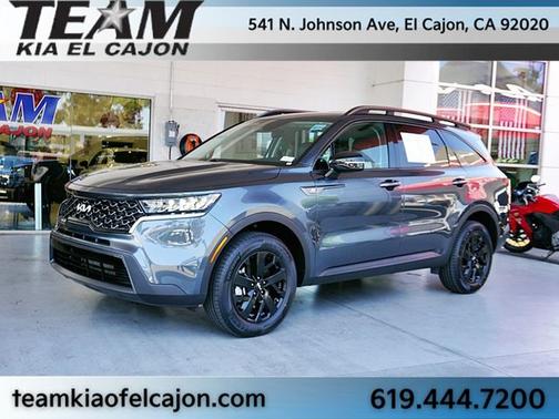 Grey 2023 Kia Sorento X-Line S