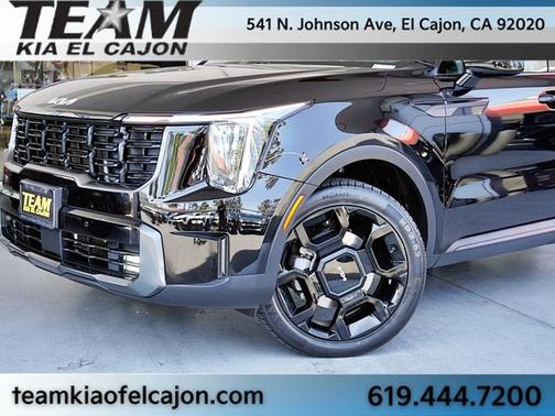 Ebony Black 2024 Kia Sorento X-Line EX