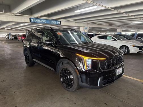 Ebony Black 2024 Kia Sorento X-Line EX