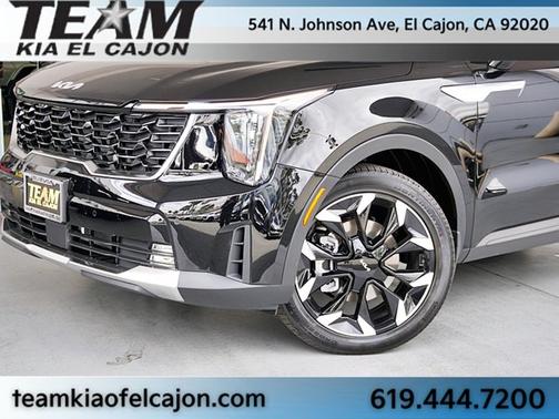 Ebony Black 2026 Kia Sorento EX