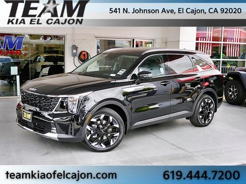 Ebony Black 2026 Kia Sorento EX