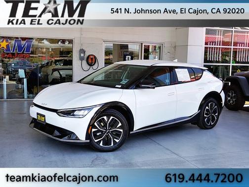 Snow White Pearl 2024 Kia EV6 Wind