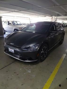 Gray 2024 Kia EV6 Wind
