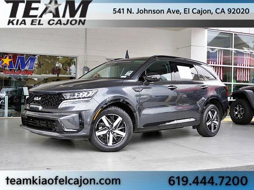 Grey 2023 Kia Sorento S