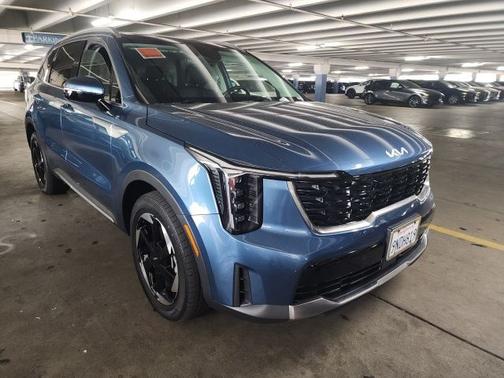 Mineral Blue 2025 Kia Sorento Hybrid EX