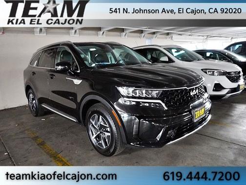 Aurora Black 2023 Kia Sorento Hybrid EX
