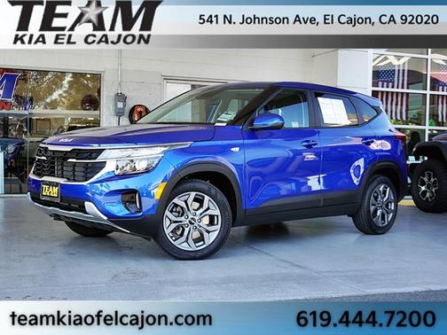 Neptune Blue 2024 Kia Seltos LX