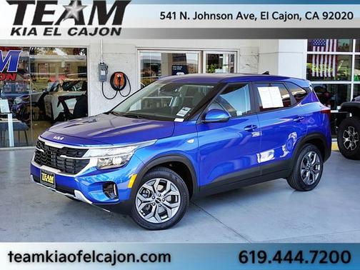 Neptune Blue 2024 Kia Seltos LX