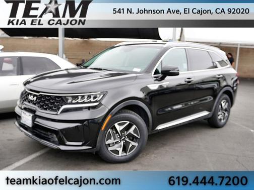 Aurora Black 2023 Kia Sorento Hybrid EX