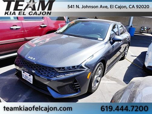 Gravity Gray 2022 Kia K5 LXS