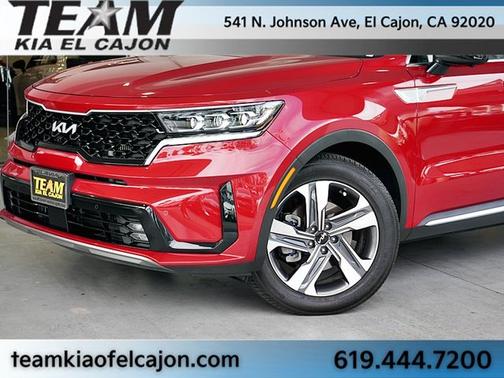 Red 2023 Kia Sorento Plug-In Hybrid SX Prestige
