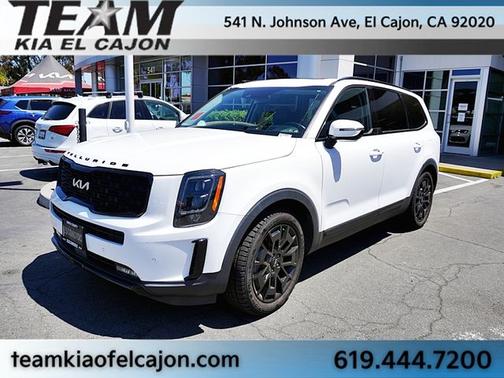 White Pearl 2022 Kia Telluride SX