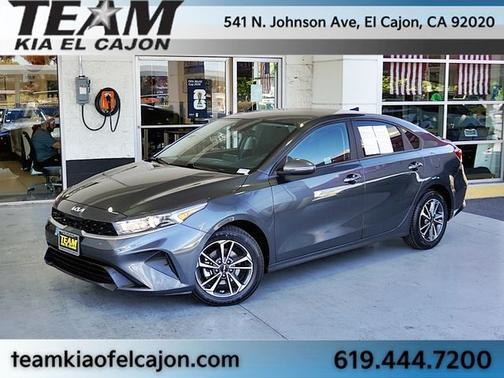 Gray 2024 Kia Forte LXS