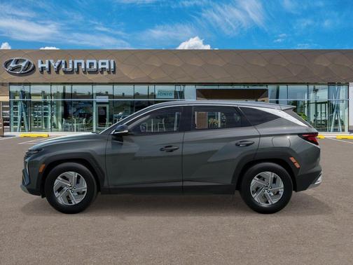 Amazon Gray 2026 Hyundai TUCSON Hybrid Blue SE