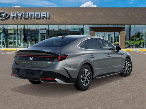 Portofino Gray 2026 Hyundai SONATA Hybrid Base