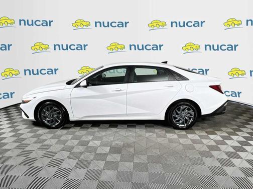 Serenity White 2024 Hyundai ELANTRA SEL