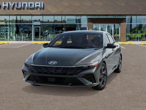 Amazon Gray 2026 Hyundai ELANTRA HEV SEL Sport