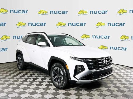 Creamy White Pearl 2026 Hyundai TUCSON Hybrid SEL