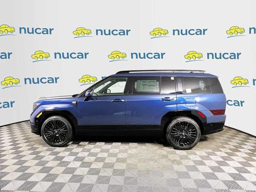 Atlantis Blue 2026 Hyundai SANTA FE HEV Calligraphy