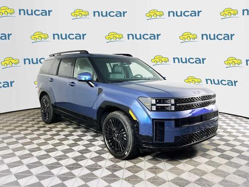 Atlantis Blue 2026 Hyundai SANTA FE HEV Calligraphy