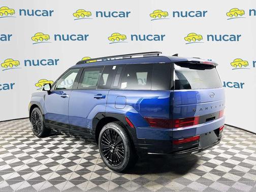 Atlantis Blue 2026 Hyundai SANTA FE HEV Calligraphy