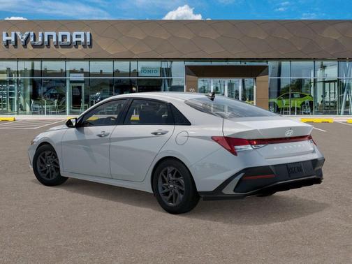 Serenity White Pearl 2026 Hyundai ELANTRA HEV Blue