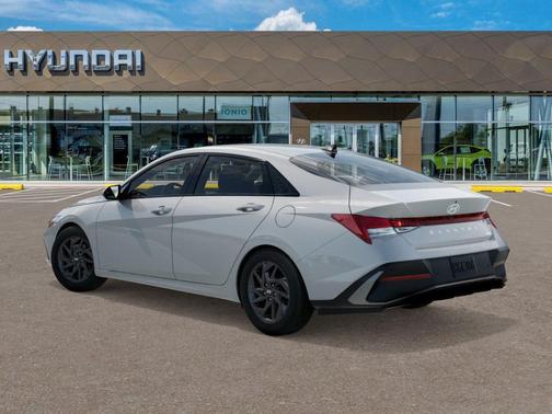 Serenity White Pearl 2026 Hyundai ELANTRA HEV Blue