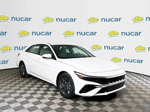 Serenity White 2026 Hyundai ELANTRA HEV Blue