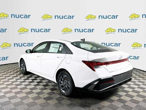 Serenity White 2026 Hyundai ELANTRA HEV Blue